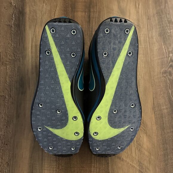 Nike Zoom Javelin Elite 3 Men Size 9 Black Electric Algae Spikes FZ9626-001 main image 4